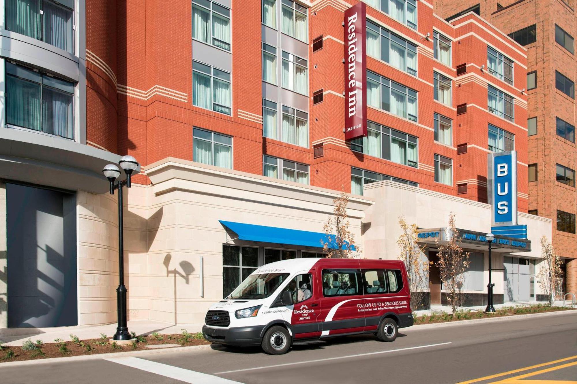 Residence Inn By Marriott Ann Arbor Downtown Exteriör bild